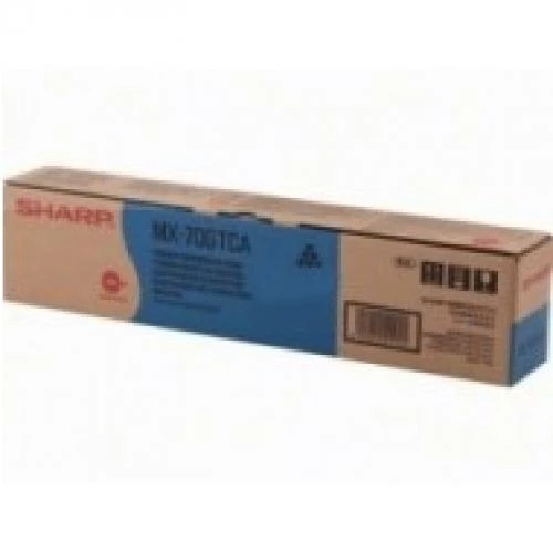 Toner Sharp do MX-5500/6200/6201/7000 | 32 000 str. (MX70GTCA/MX70RTCA) Cyan