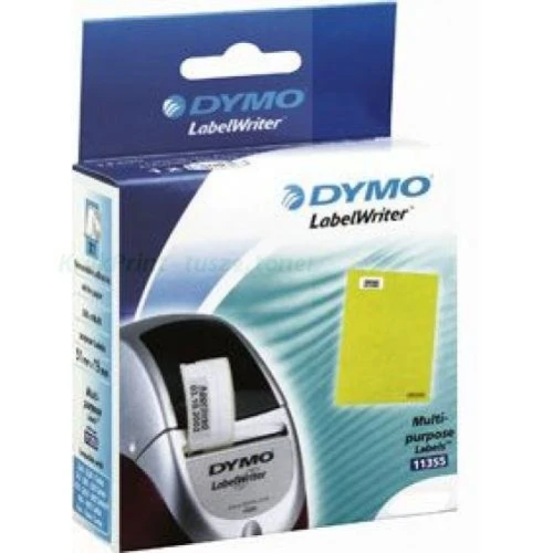 Dymo etykiety uniwersalne 19mm x 51mm, 500 / rolka 1 / pudełko, papier usuwalny (S0722550)