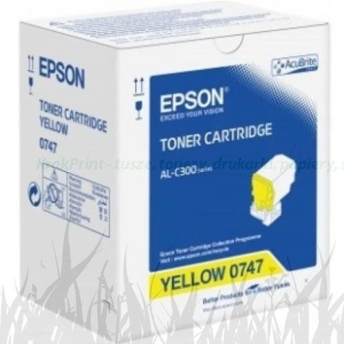 Toner Epson Oryginał C13S050747 Yellow
