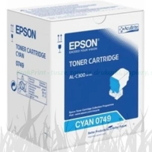 Toner Epson Oryginał C13S050749 Cyan