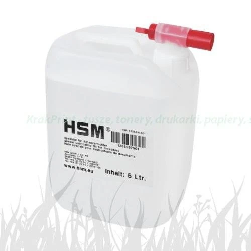 Olej do niszczarek HSM | Kanister 5l (1235997501)