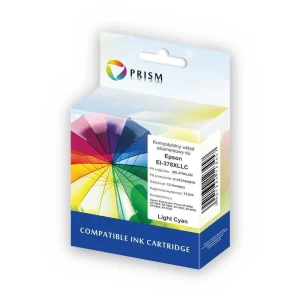 Tusz Prism Zamiennik do Epson 378XL 830str. 13.2ml XP-1500 100% New | 830str. (ZEI-378XLCN, C13T37954010) Light Cyan