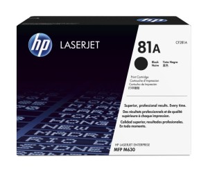 Toner HP 81A do LJ ENTERPRISE M604/605/606/630 | 10 500 str. (CF281A) Black