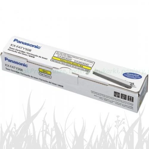 Toner Panasonic Oryginał (KX-FATY508E / KX-FATY508X) Yellow