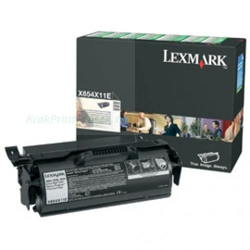 Toner Lexmark Oryginał Optra T65x 36k (X654X21E) Black