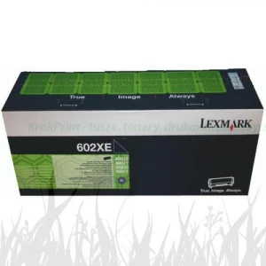 Toner Lexmark Oryginał 602XE (60F2X0E) Black