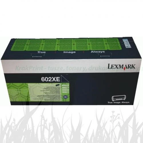 Toner Lexmark Oryginał 602XE (60F2X0E) Black