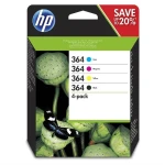 Tusz Hewlett-Packard Oryginał Zestaw nr.364 (N9J73AE / J3M82AE) Color(CMYK)