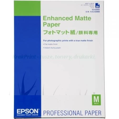 Epson Enhanced Matte Paper, DIN A2, 192g/m2, 50 Arkuszy (C13S042095)