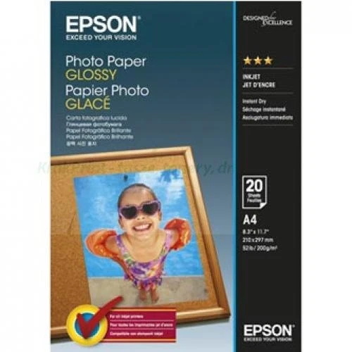 Epson Photo Paper Glossy A4 (20 ark.) C13S042538