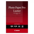 Papier CANON Pro Luster Photo LU-101 260 g/m2 - A4, 20 arkuszy (6211B006)
