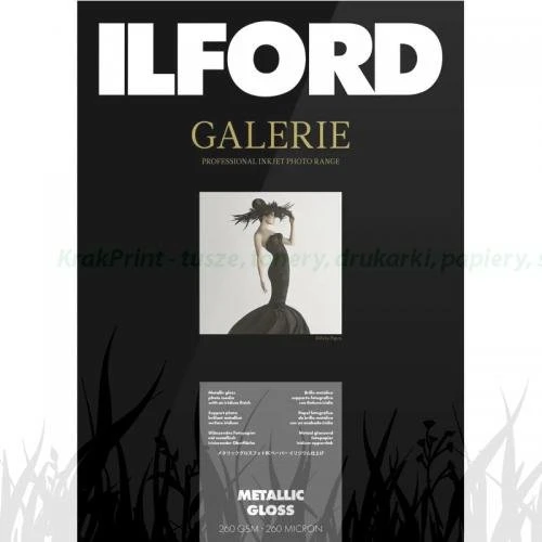 Papier fotograficzny Ilford Galerie Metallic Gloss 260g - A4 (100 arkuszy) (2002726)