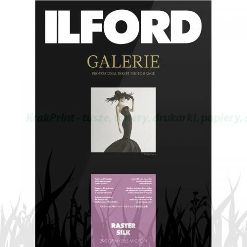 Papier fotograficzny Ilford Galerie Raster Silk 290g - A4 (100 arkuszy) (2002721)