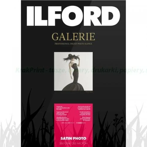 Papier fotograficzny Ilford Galerie Satin Photo 260g - A4 (100 arkuszy) (2002717)