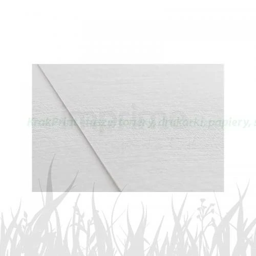 Papier ozdobny IMPRIME White Linen 137 246g/m2 - bia?y (A4/20 ark.) (IMP-01)