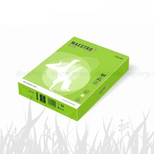 Papier Mondi MAESTRO Color Intensiv - MA42 - ziele? wiosenna (A4/80 g/m2) - 5 ryz (MA42)