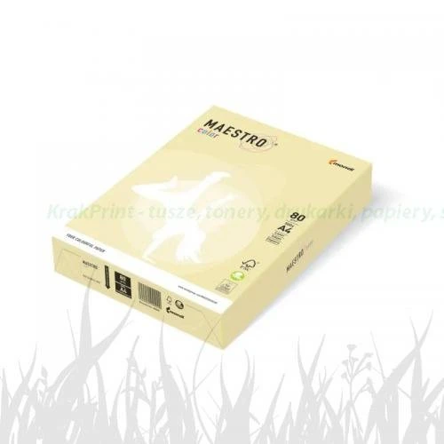 Papier Mondi MAESTRO Color Pastell - YE23 - ???ty (A4/80 g/m2) - 5 ryz (YE23)
