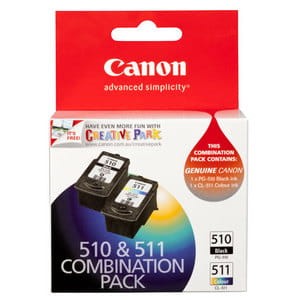 Tusz Canon Oryginał PG-510/CL-511 (2970B010) Color(CMYBk)