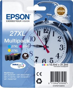 Tusz Epson Oryginał C13T27154010 Color(CMY) C13T27154012