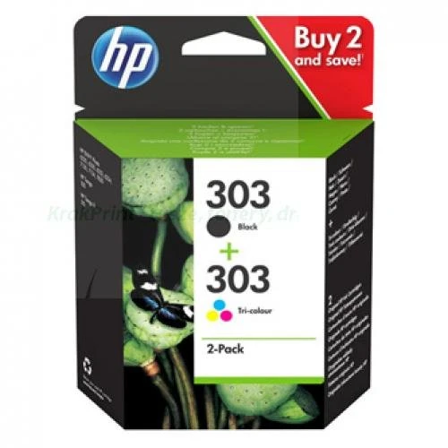Tusze 3YM92AE HP Envy Photo 6220 6255 7120 7820, Inspire 7220e + kolor 303 (3YM92AE#301) Black