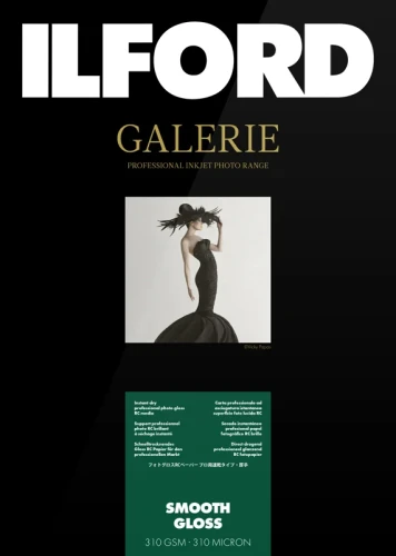 Papier fotograficzny Ilford Galerie Smooth Gloss 310g - A3 (25 arkuszy) (2001735)