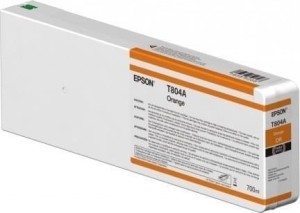 Tusz Epson Nr.T804A do SC-P7000 | 700ml (C13T804A00 / C13T55KA00) (Pomarańczowy) Orange