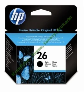 Głowica z tuszem Hewlett-Packard Oryginał nr. 26 (51626AE) Black