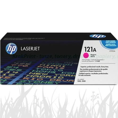 WToner HP 121A do Color LaserJet 1500/2500 (C9703A) | 4 000 str. Magenta