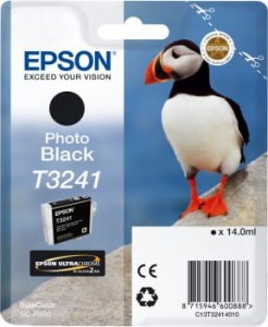 Tusz Epson Oryginał T3241 do SCP400 (C13T32414010) PhotoBlack