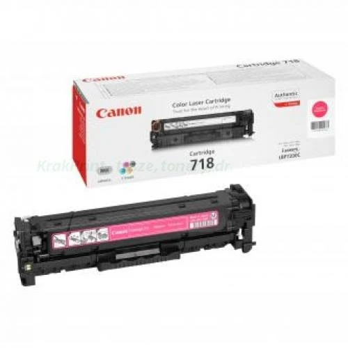 Toner Canon CRG718Mdo LBP-7200/7210/7660 | 2 900 str. (2660B011) Magenta