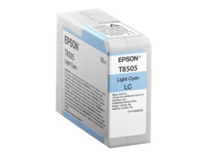 Tusz Epson Nr.T8505 do SPC-P800 | 80ml (C13T850500) LightCyan