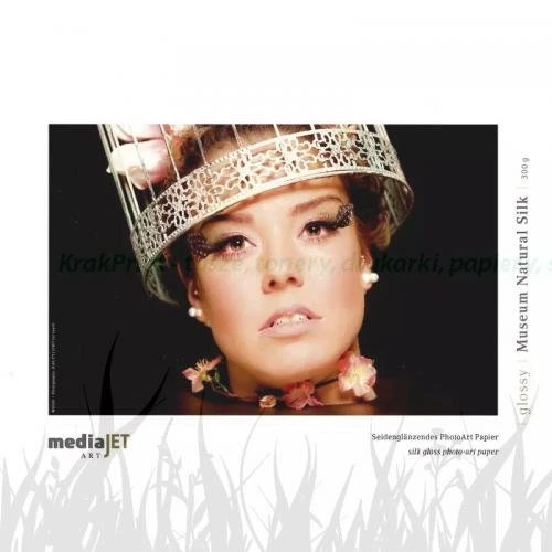 Papier w roli mediaJET Museum Natural Silk 300 g - 610 mm x 15 m (0550125251)
