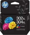 HP Tusz nr 302XL/304XL  | 300str. (B7RT8AE) Color