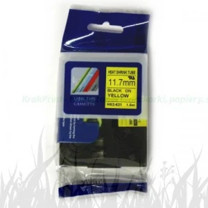 Rurka termokurczliwa Brother HS2-631/Hse-631 żółta 12mm x 1.5m ø 3.6mm-7.0mm - oryginał