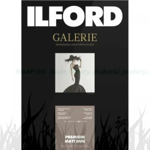 Papier fotograficzny Ilford Galerie Premium Matt Duo 200g - A2 (50 arkuszy) (2005105)