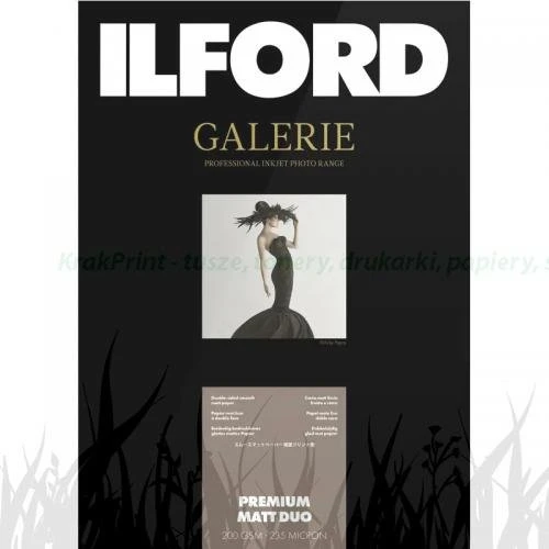 Papier fotograficzny Ilford Galerie Premium Matt Duo 200g - A2 (50 arkuszy) (2005105)