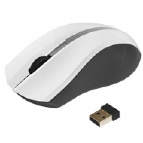 Art AM-97B mysz optyczna bezprzewodowa USB white (AM-97B)