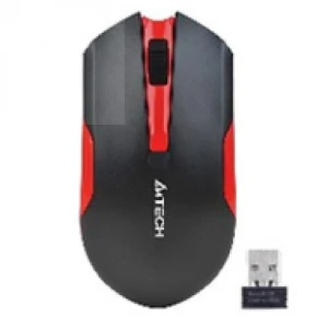 Mysz bezprzewodowa A4-Tech V-TRACK G3-200N-1, czarno-czerwona (A4TMYS46038)