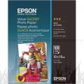 Papier fotograficzny Epson Value Glossy Photo Paper 183 g/m2 - 10x15, 100 arkuszy (C13S400039)
