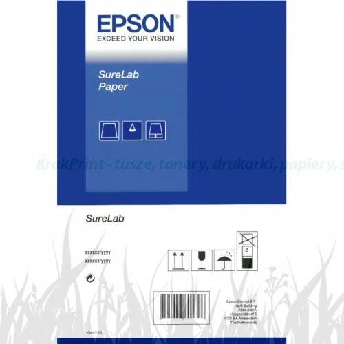 Papier fotograficzny Epson SureLab Luster-DS 225g 10x15 (800 ark.) do druku dwustronnego (C13S400103)