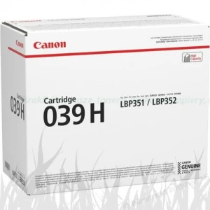 Toner Canon Oryginał 039H | 25000 str. (0288C001 / 0288C002) Black