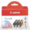 Tusz Canon Oryginał CLI8 do iP-4200/4300/5200, MP-500/600/800 (0621B029 / 0621B026) Color(CMY)