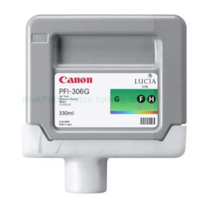 Tusz Canon Oryginał do iPF8300/8400/9400 | PFI-306G | 330ml (6664B001) Green (Zielony)