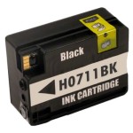 Tusz Zamiennik do HP Nr.711 do Designjet T120/520 | 80ml (CZ133A) Black