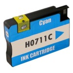 Tusz Zamiennik Nr.711 do HP T120/T520 CZ130A (AS-HCZ130A) Cyan