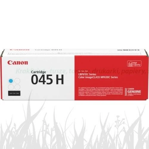 Toner Canon CRG-045HC do LBP611Cn, LBP613Cdw, MF631Cn, MF633Cdw | 2,2tys. (1245C002) Cyan