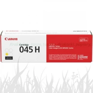 Toner Canon CRG-045HY do LBP611Cn, LBP613Cdw, MF631Cn, MF633Cdw | 2,2tys. (1243C002) Yellow