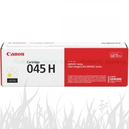 Toner Canon CRG-045HY do LBP611Cn, LBP613Cdw, MF631Cn, MF633Cdw | 2,2tys. (1243C002) Yellow