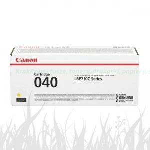 Toner Canon CRG040Y do LBP710Cx/712Cx | 5400 str. (0454C001) Yellow