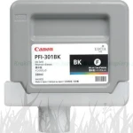 Tusz Canon Oryginał PFI-301BK do IPF8000/9000 | 330ml (1486B001AA) PhotoBlack